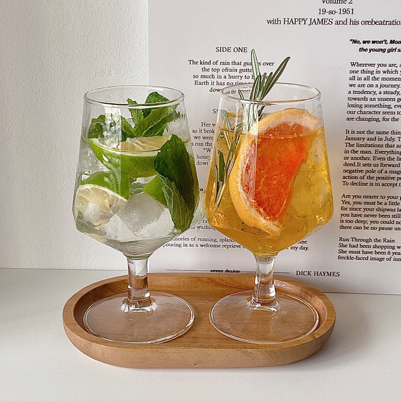 Bolimei modern light luxury glass goblets, wine glasses, juice glasses, household wine glasses with large capacity Application Scenario