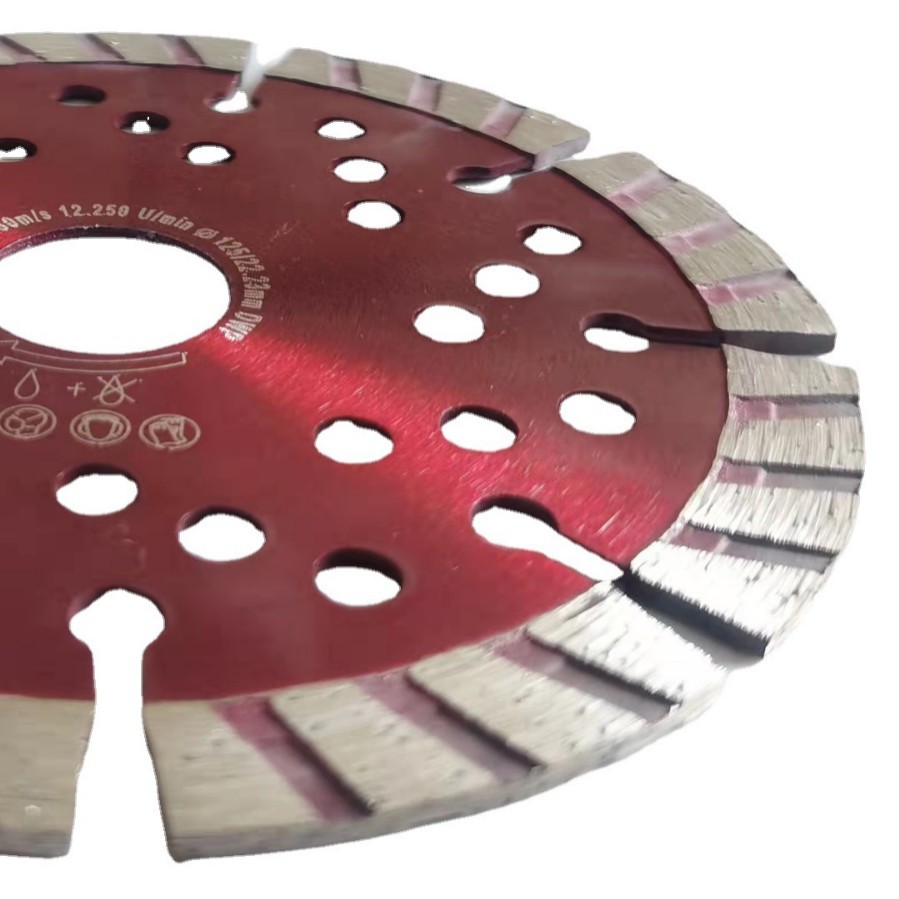We recommend direct sales from the manufacturer of 115-350 outer diameter granite, concrete and sandstone cutting discs. details Picture