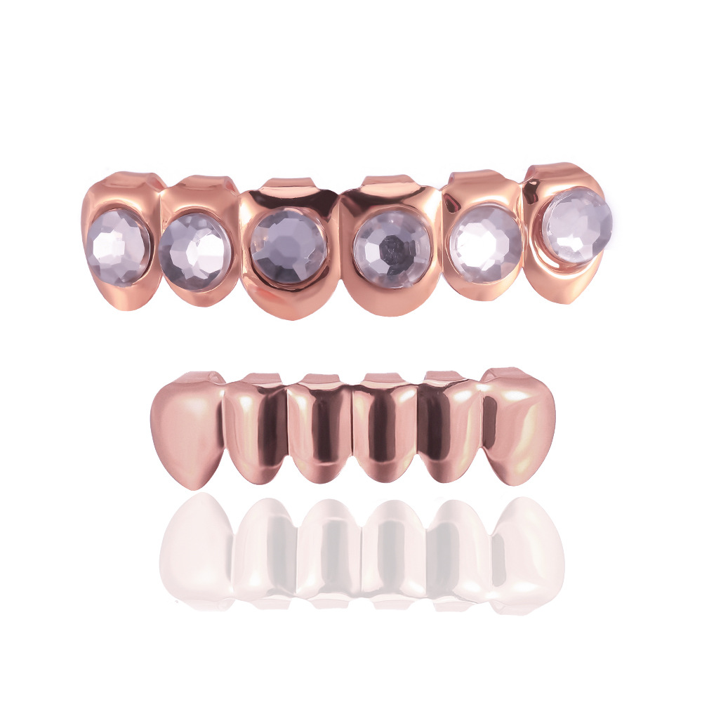 The manufacturer supplies fashionable and simple braces, colorful diamond hip-hop teeth, HIPHOP teeth, and Halloween stage props Application Scenario