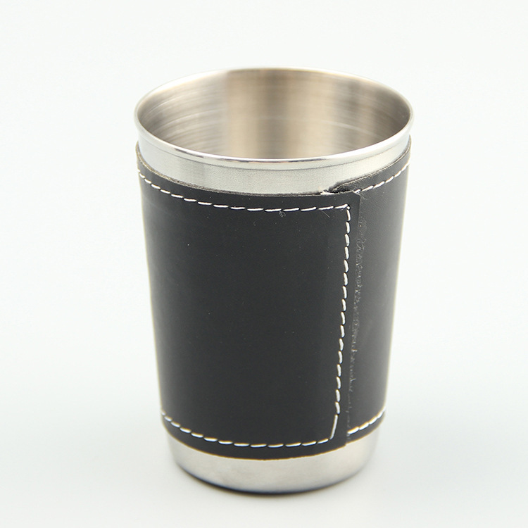 Portable mini stainless steel cup set, creative inner and outer 201 stainless steel wine glass, beer glass manufacturer Application Scenario