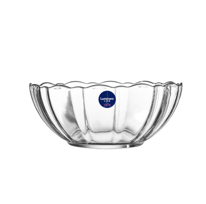 Lemeiya tempered transparent glass salad bowls, soup bowls, rice bowls, household fruit plates, condiment bowls Item Picture