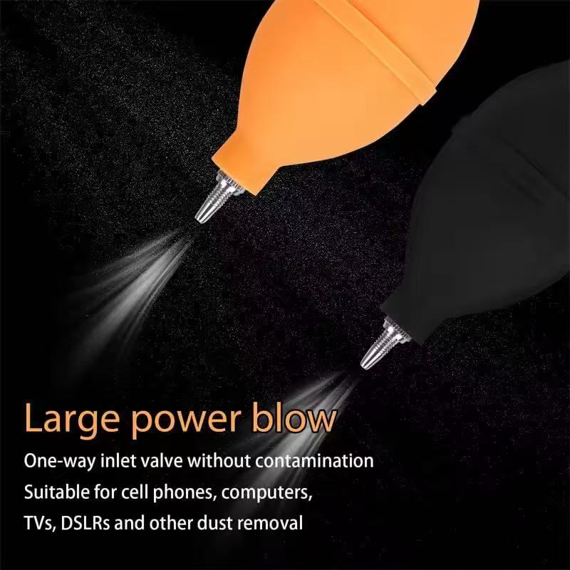 Wholesale metal-headed long-nosed air-blowing ear balls, computer digital electronic cleaning balls, succulent skin tiger dust-blowing balls details Picture