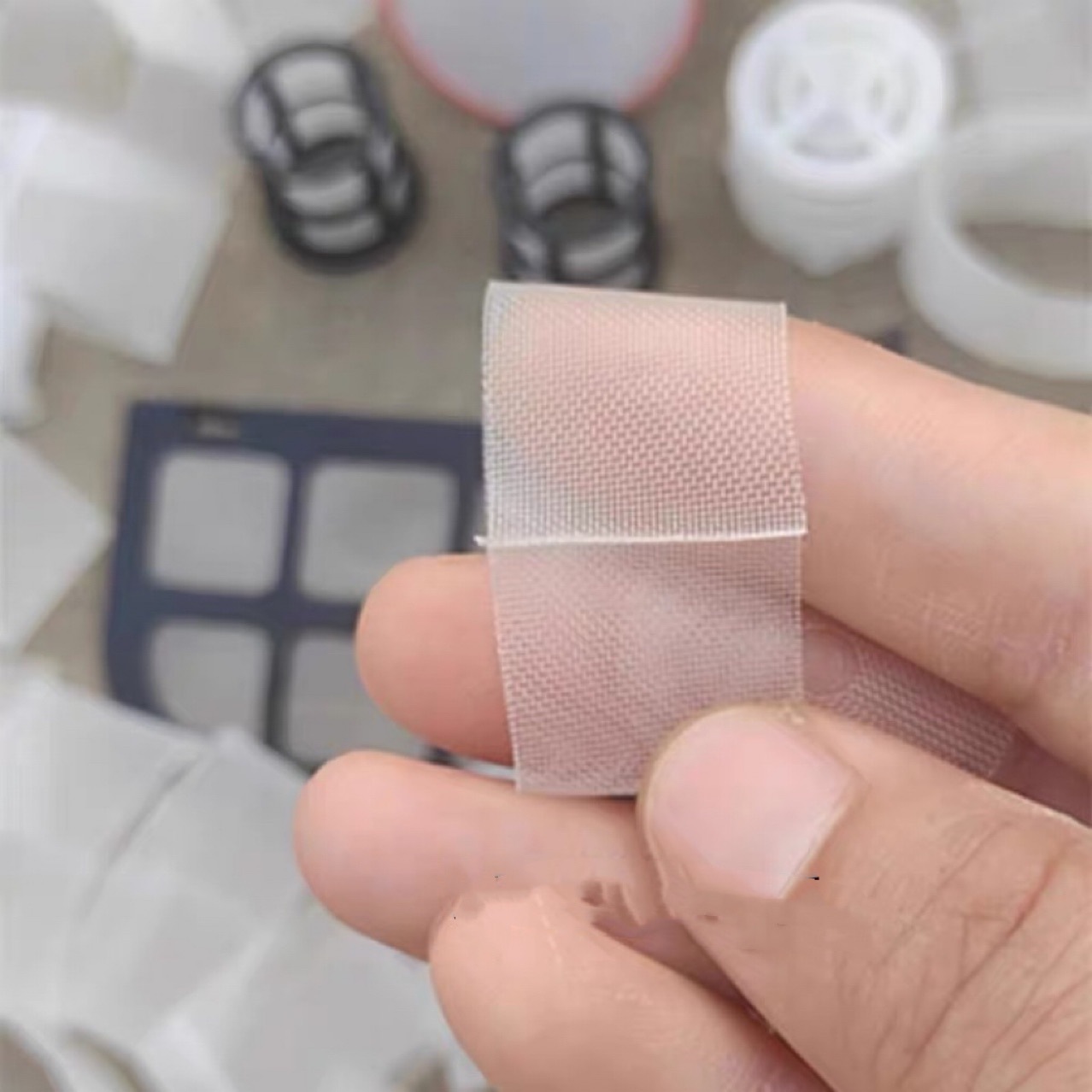 Filter element metal frame spot welding machine, filter cartridge galvanized rhombic mesh automatic welding machine, nylon mesh welding details Picture