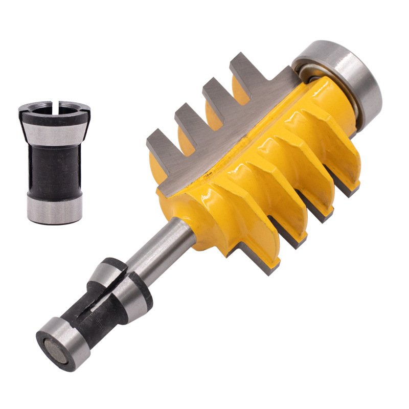 Trimming machine chuck conversion head, woodworking milling cutter chuck nut accessory set, chuck spring, engraving machine conversion details Picture