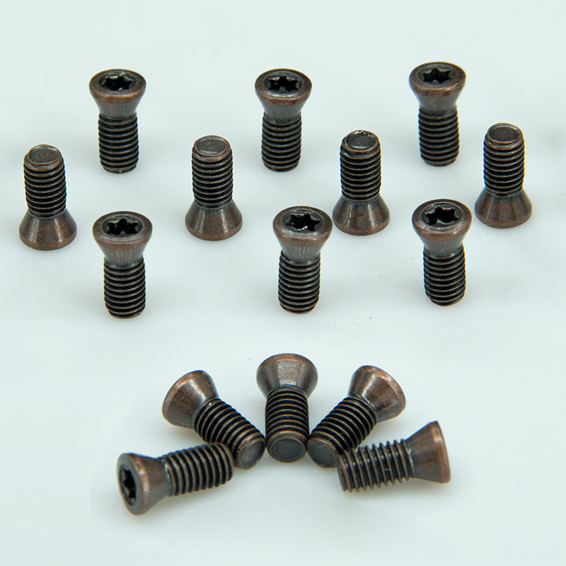 CNC tool accessories, screws, milling and turning tool holders, tool discs, pressure plates, plum blossom screws M2*4, 4*10, large quantity discount Specification drawing