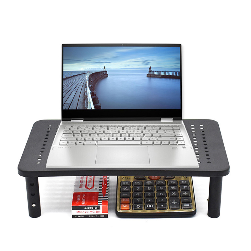 The metal monitor stand with adjustable height is a notebook/printer stand and monitor platform details Picture