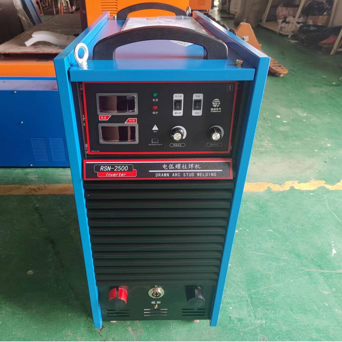 The inverter arc type stud welding machine of Saiwei RSN-2000/2500 stud welding machine can extend the wire welding firmly undefined