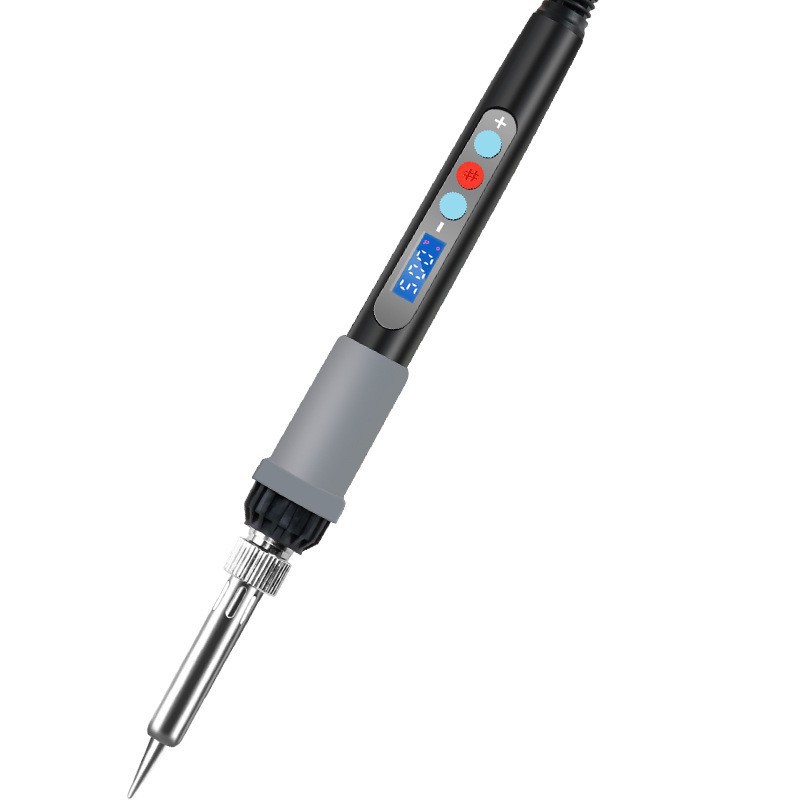 Cross-border strictly selected digital display adjustable temperature constant temperature soldering iron, internal heating type 60W soldering pen, 110V electric soldering iron manufacturer undefined