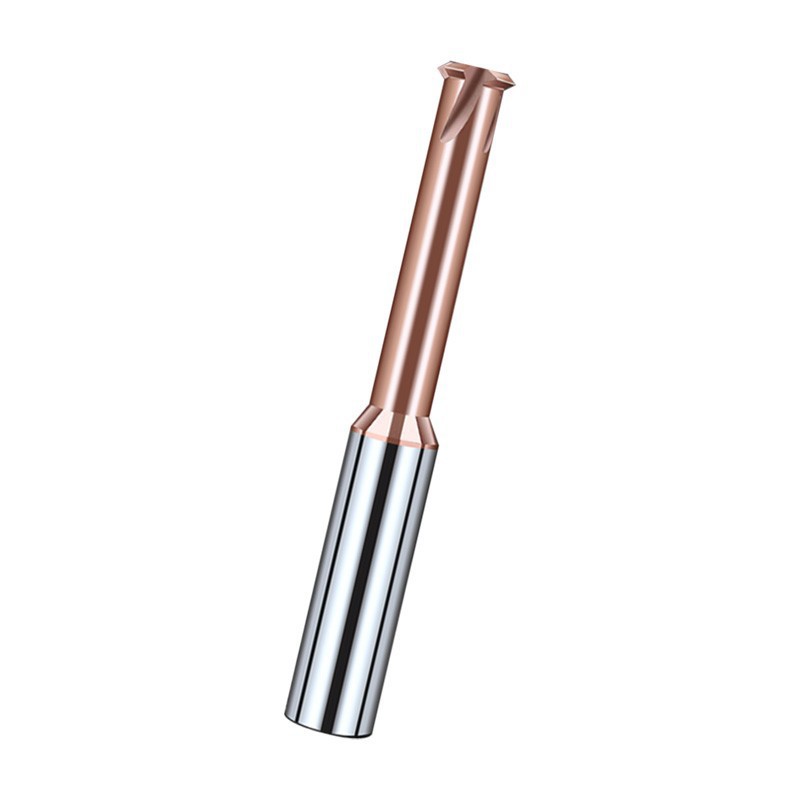 65-degree high-hardness single-tooth tungsten steel milling cutters, single-tooth alloy thread milling cutters, steel - aluminum M3, M4, M6, M8, M10 Item Picture