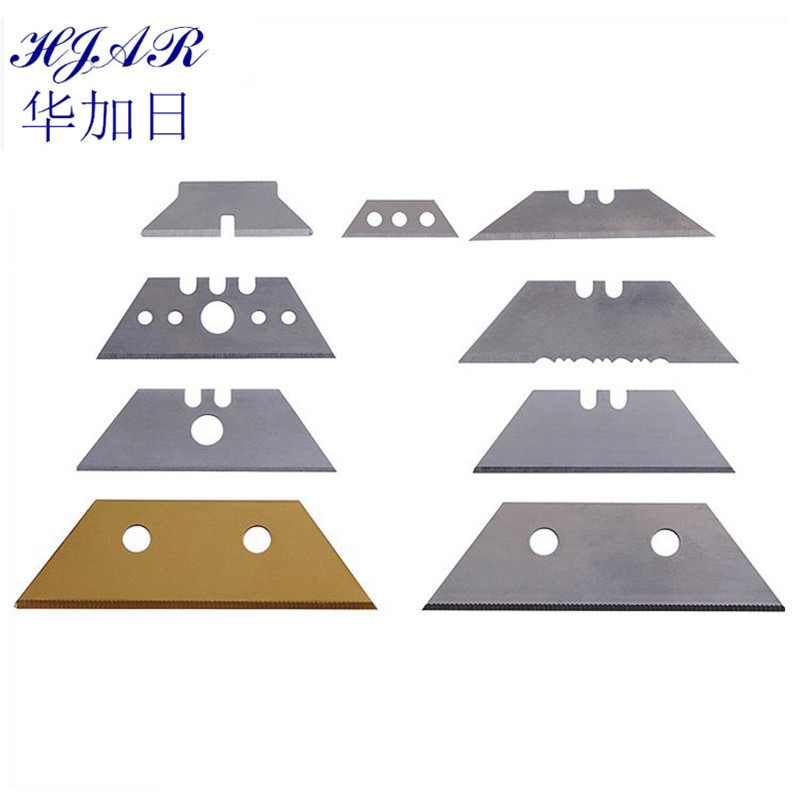 T-shaped knife carbon steel double-sided scraper cutting T-shaped blade replacement T-shaped blade SK2 trapezoidal blade Item Picture