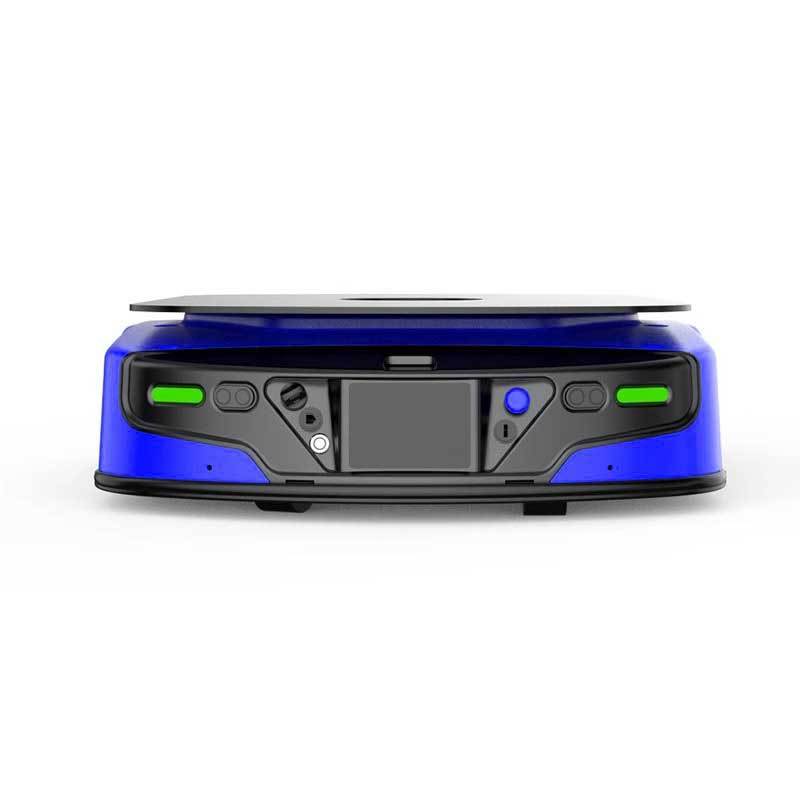Point-to-point lifting and handling robot SLAM laser/QR code unmanned warehouse logistics latent agv trolley Specification drawing