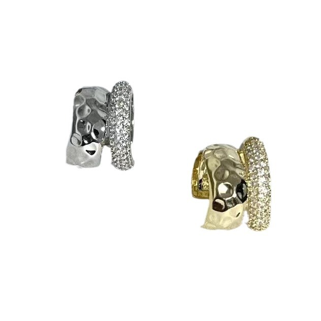 The exquisite and high-end metal double-layer ear bone clips without ear holes are the new light luxury and niche earrings of 2025 Item Picture