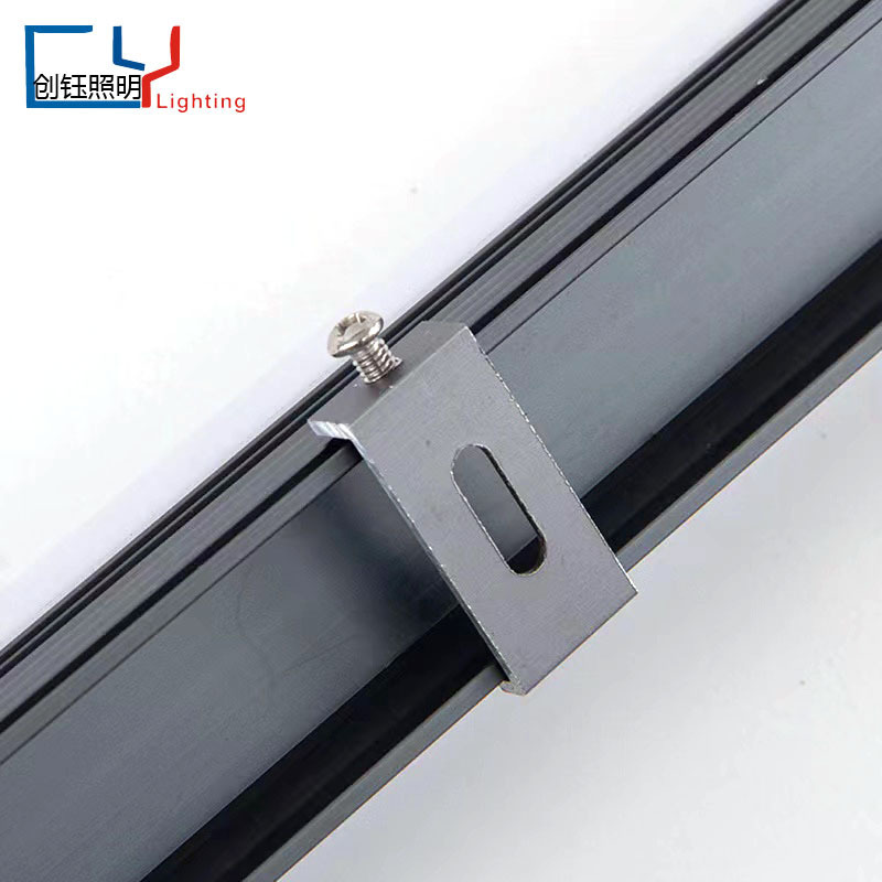 Qixin outdoor LED strip lights, hotel exterior wall contour lampshades, aluminum alloy strip lights, building lighting Application Scenario