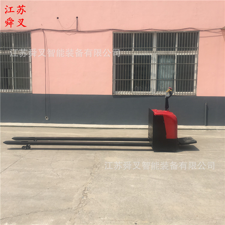 3/5-ton electric pallet handling forklift, 3/4-meter-long fully automatic hydraulic lifting ground battery stacker loading and unloading machine Specification drawing