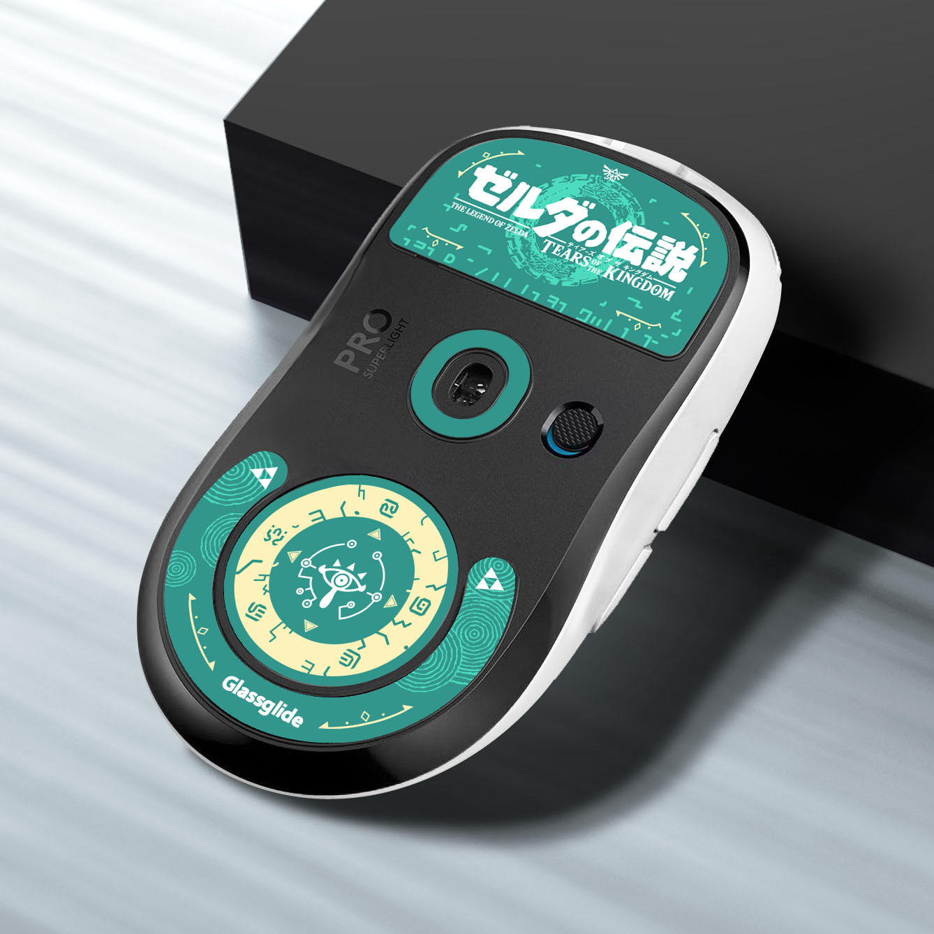 Logitech's tempered glass foot pads for gpw II mice are wear-resistant and can be customized according to your provided drawings Application Scenario
