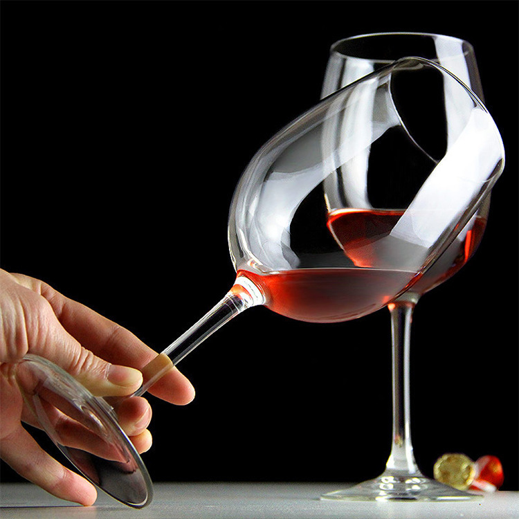 Lemeiya Sensory Series of red wine glasses, tempered glass, highball glasses, wine glasses, bar and KTV display glasses details Picture