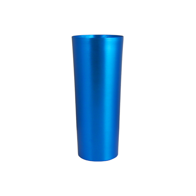 Factory wholesale of metal cups, cola cups, cold drink cups, anti-drop aluminum cups, creative food-grade alumina champagne cups Item Picture