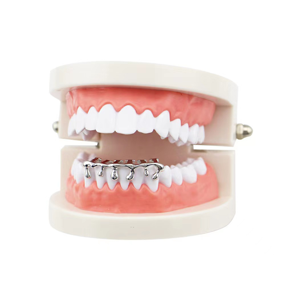 A new cross-border prop, the gold-plated water drop dental crown, is selling well in Europe and America details Picture