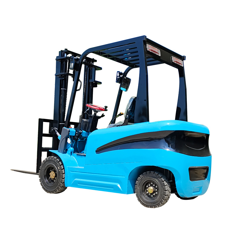 Electric forklift, pure electric four-point ride-on type handling, loading and unloading, hydraulic lifting, environmental protection handling vehicle factory Application Scenario