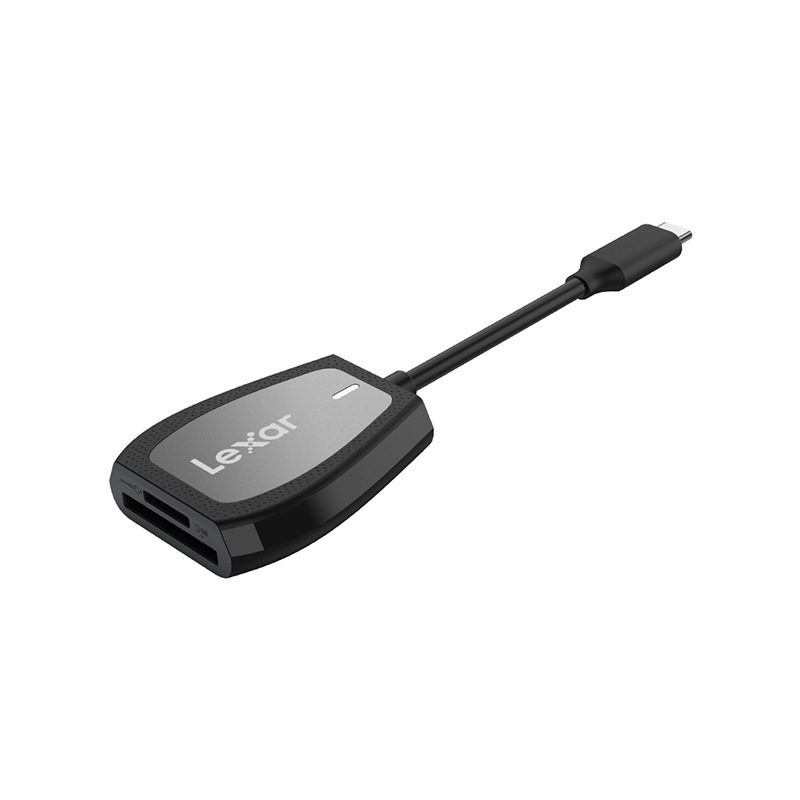 Lexar USB3.2 UHS-II camera SD/ mobile phone TF Card 2-in-1 Type-c interface high-speed card reader Application Scenario