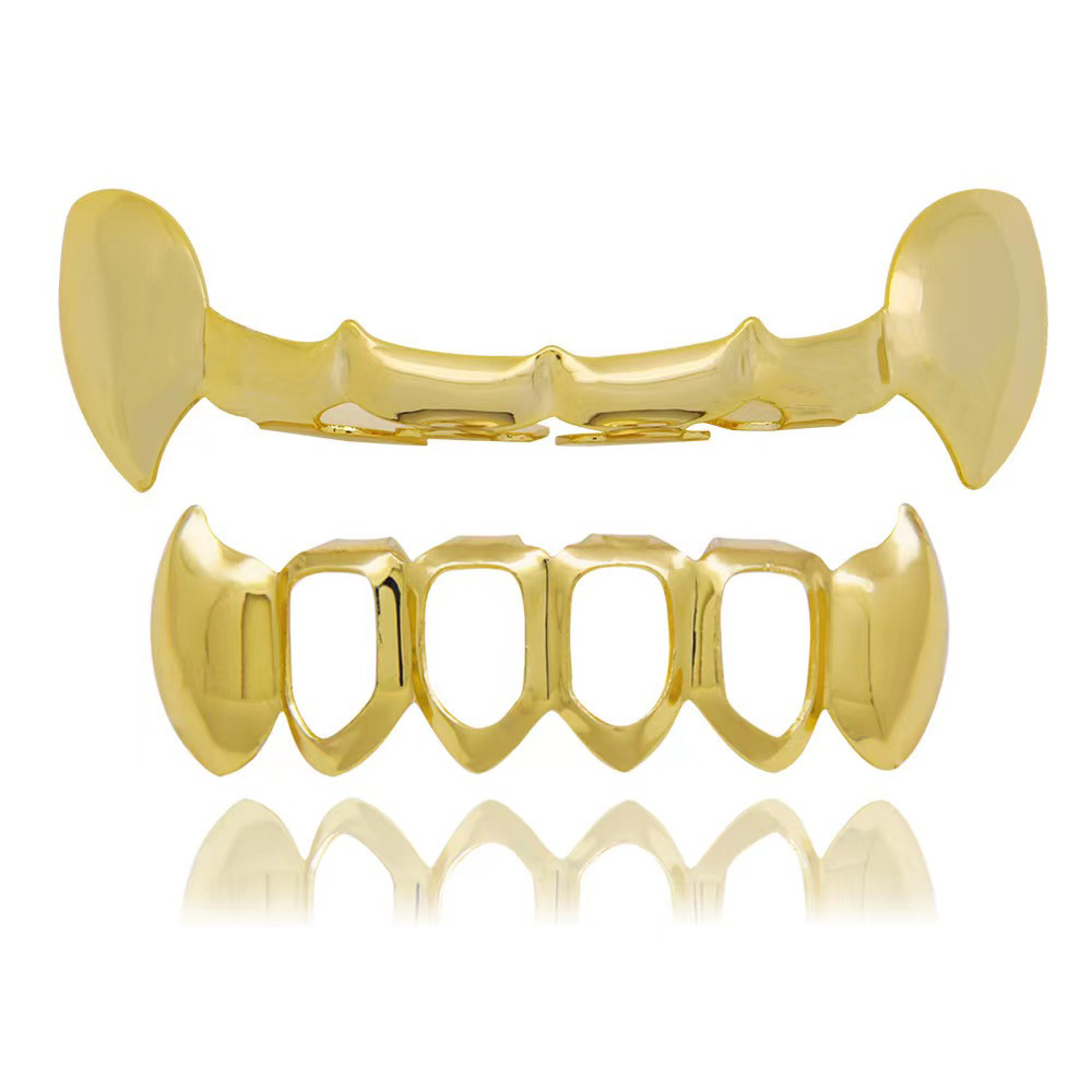 Cross-border bestsellers, European and American hip-hop TK, best-selling tooth sets, teethgrillz hip-hop tooth sets, Halloween tooth decorations details Picture