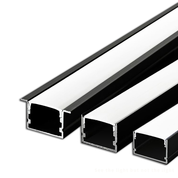 led strip lights, concealed strip lights, embedded aluminum alloy light grooves, ceiling strip lights, strip aluminum alloy U-shaped grooves Item Picture
