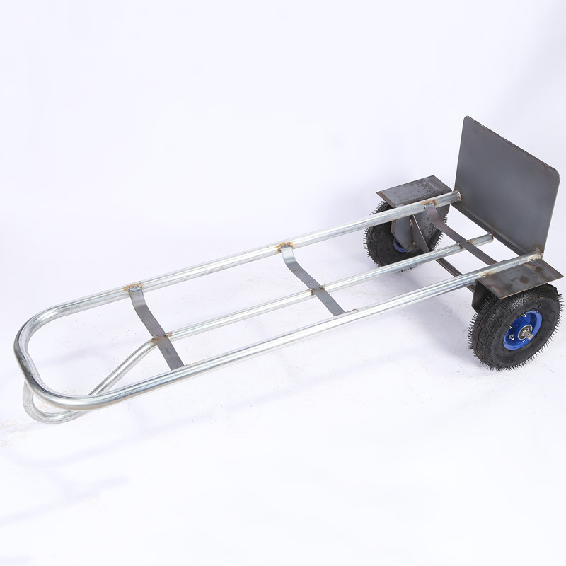 23 Tool cart, handcart, small cart, small trailer, tiger cart, flatbed cart, round handle cart, warehouse cart, handling cart Specification drawing