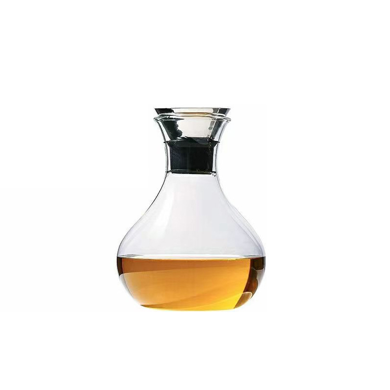 Wholesale hand-blown water drip kettles, large-capacity cold water kettles, heat-resistant high borosilicate glass kettles, thickened juice cold water kettles Item Picture