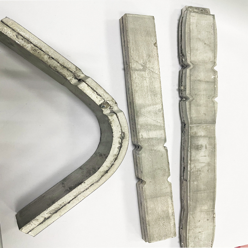 New energy aluminum foil, aluminum bar, aluminum bar, copper braided wire, high molecular diffusion welding sample, aluminum flexible connection welding sample Application Scenario