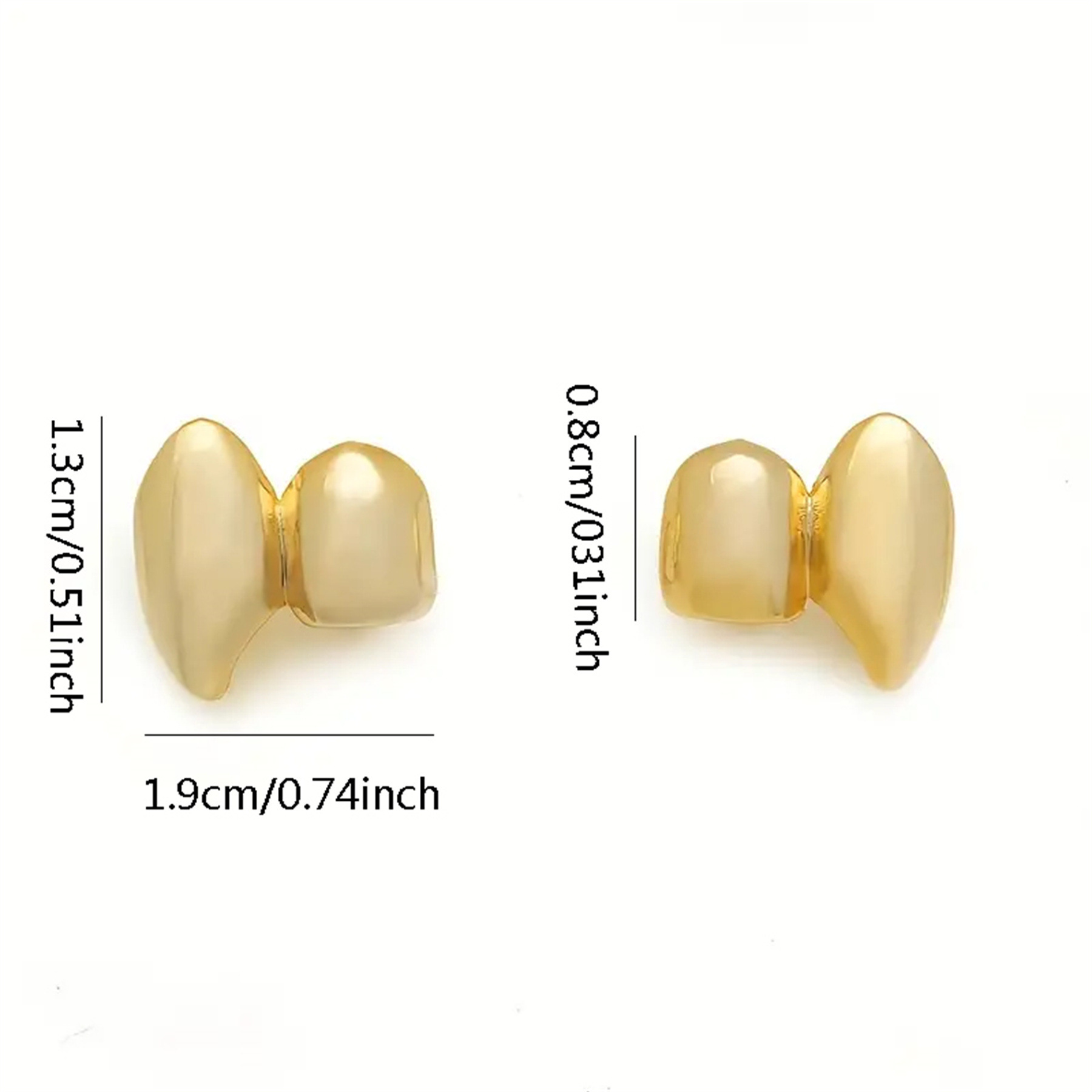 Cross-border hip-hop braces, double gold teeth, Halloween silver teeth, vampire sharp teeth, tiger teeth, dentures, hip-hop accessory braces Application Scenario