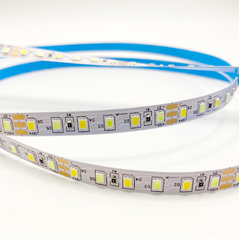 12V120 LED light strips, dual-color soft light strips, surface mount led high-brightness, high-brightness soft light strips for living room ceiling and counter details Picture