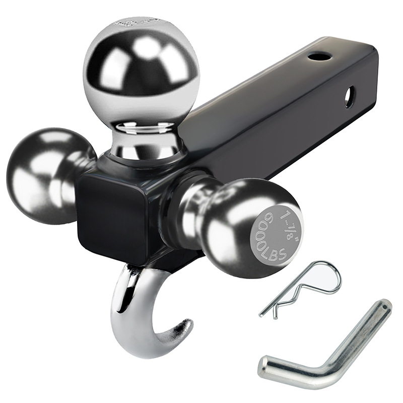 8-inch 6,000-pound high-load-bearing trailer arm, essential for outdoor use full figure