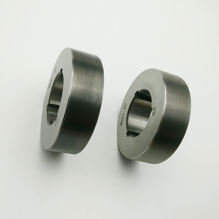 Factory direct sales of stainless steel mesh straight and diagonal Wantong 3T embossed wheel, wear-resistant thread rolling wheel, non-standard customization details Picture