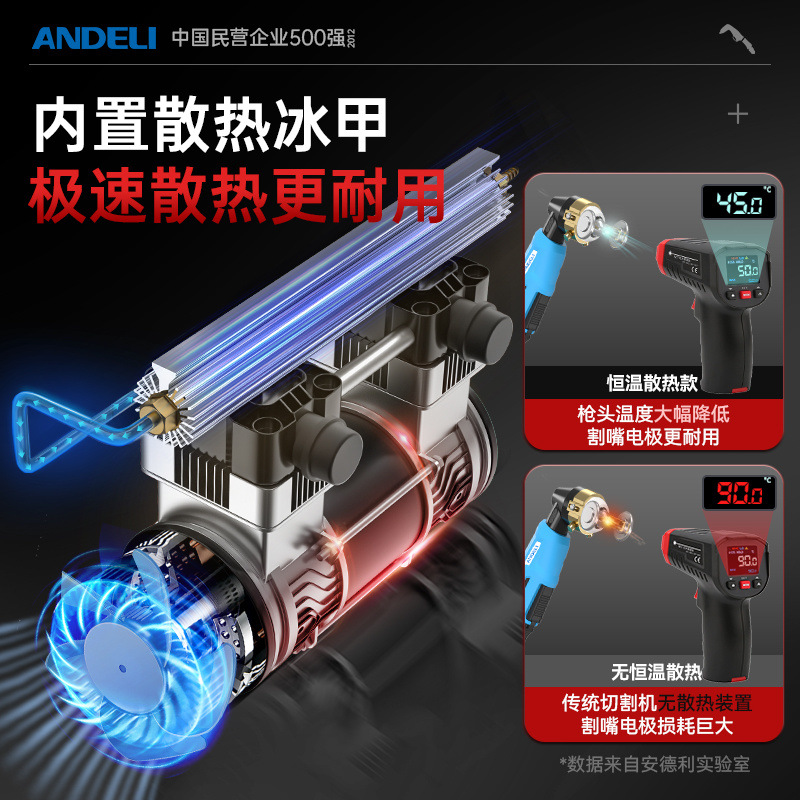 The LGK120 plasma cutting machine all-in-one machine is equipped with an internal air pump, industrial-grade 380V, and can be used for both electric welding and 220V Application Scenario