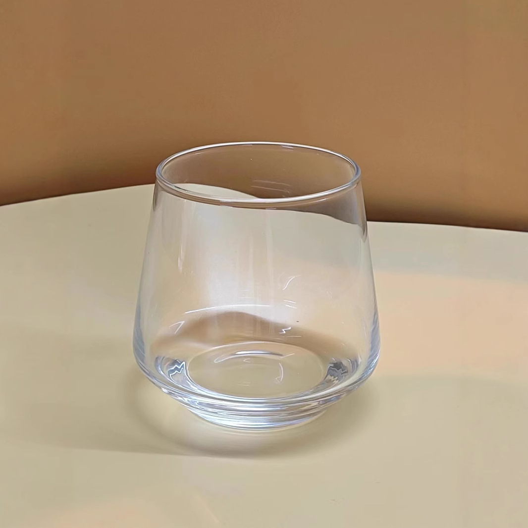 Crystal glass whisky Schott cups, household water cups, tea cups, milk drink juice cups, restaurant and hotel wine glasses full figure