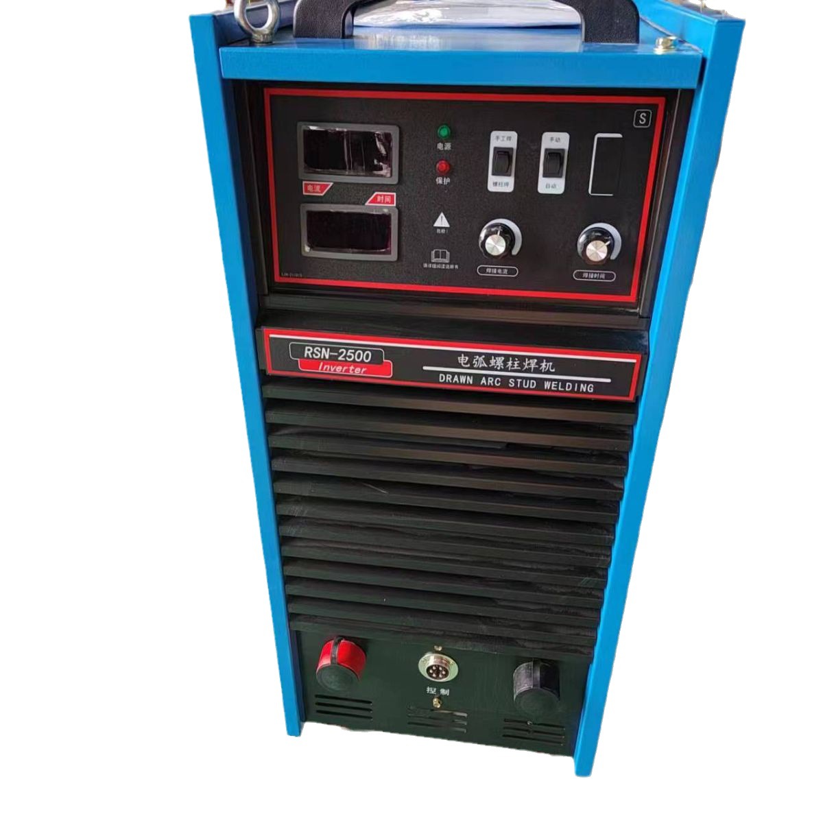 The Saiwei RSN-2500 stud welding machine for heavy-duty steel structure floor deck bolts is easy to operate and available in stock Item Picture