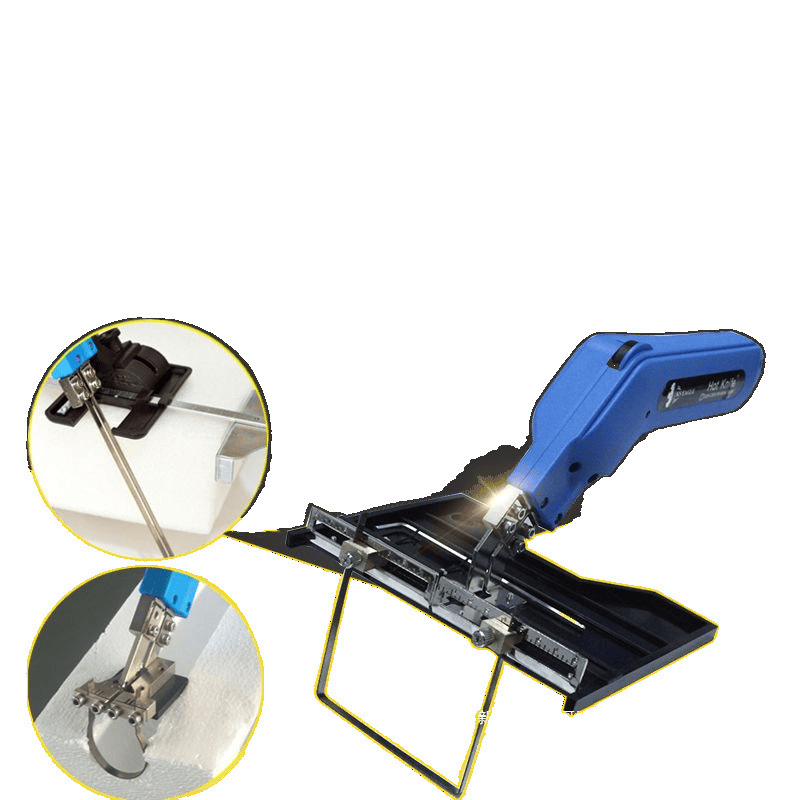 KS EAGLE electric heating knife cuts the grooves of pearl cotton extruded board, insulation board and foam board with electric heating hot cutting knife Application Scenario