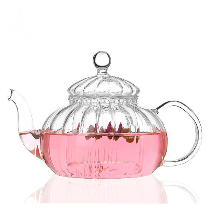 Wholesale glass teapots for household use, thickened high-temperature resistant, dual-purpose for steaming and boiling, large-capacity tea flower brewing teapots, tea sets and tea boiling utensils Item Picture