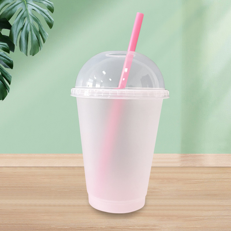 16oz new arched lid sippy cup, a bestseller in foreign trade. 500ml transparent drinking sippy cup for adults, directly dispatched by the manufacturer Specification drawing