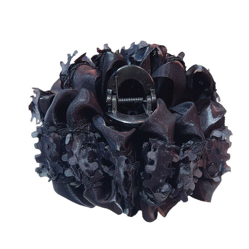 High-end mesh bubble claw clip, feminine shark clip for the back of the head, a new versatile updo shark clip accessory Item Picture