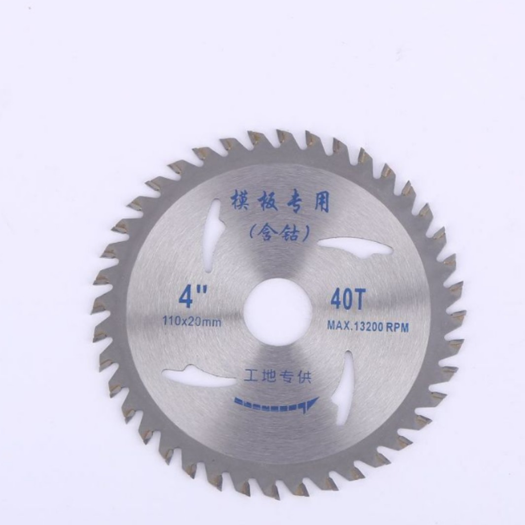 Factory wholesale 4-inch hard alloy saw blades, woodworking cutting blades, solid wood woodworking saw blades, hand-held saw blades Application Scenario