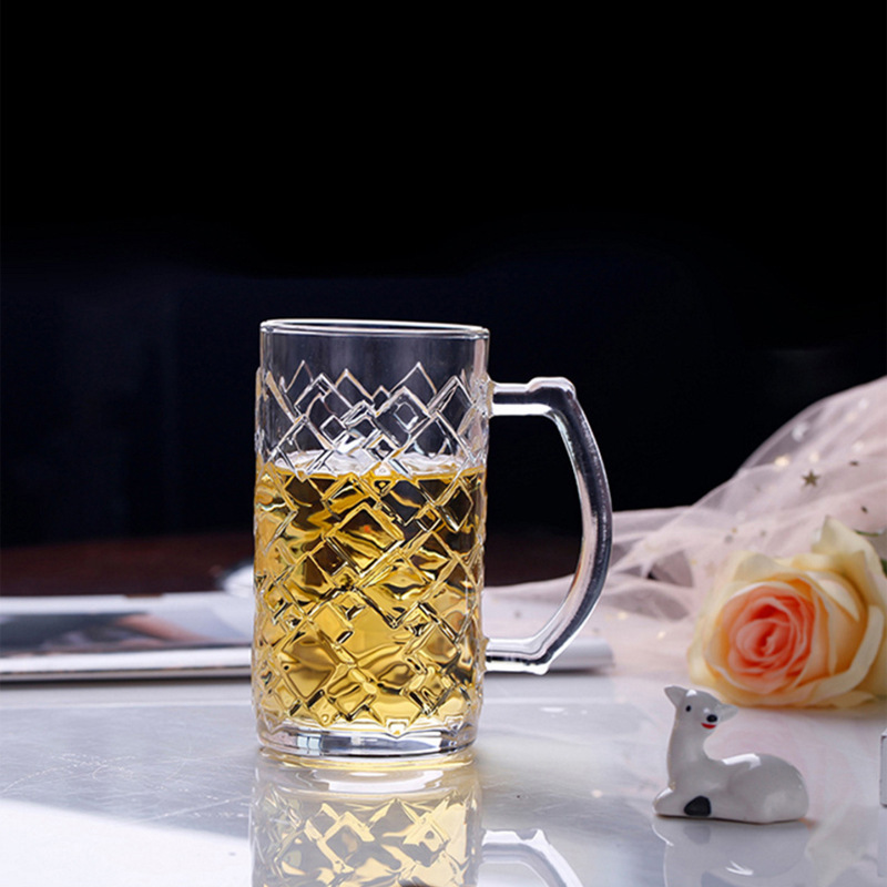 Lizun Creative prints logos on wholesale beer mugs, draft beer cups, juice cups, beverage cups, tea cups and glass cups Specification drawing