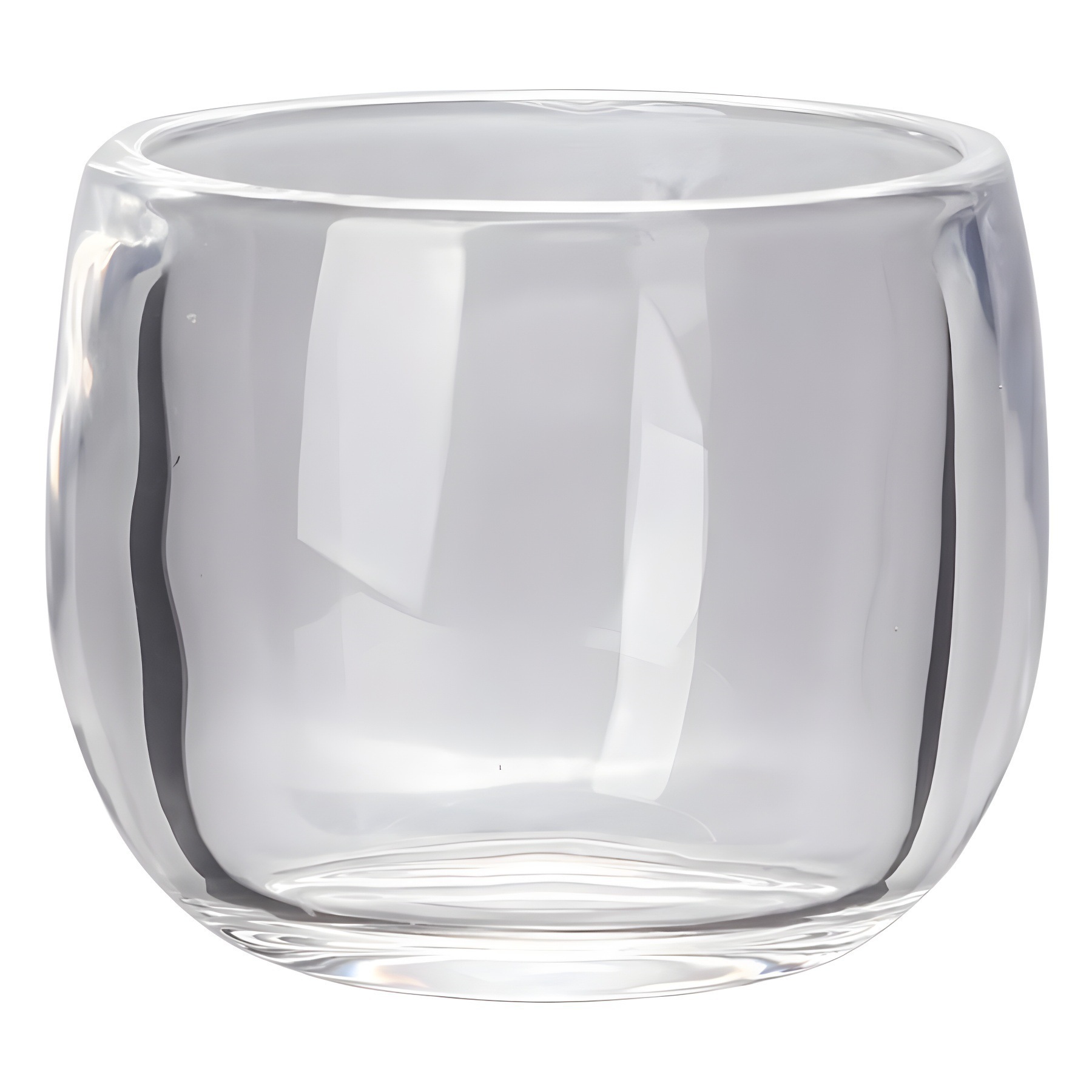 High-end glass cup with hammer pattern, owner's cup, not hot to the touch, personal thickened cup, health-preserving Chinese cup 100ml Item Picture