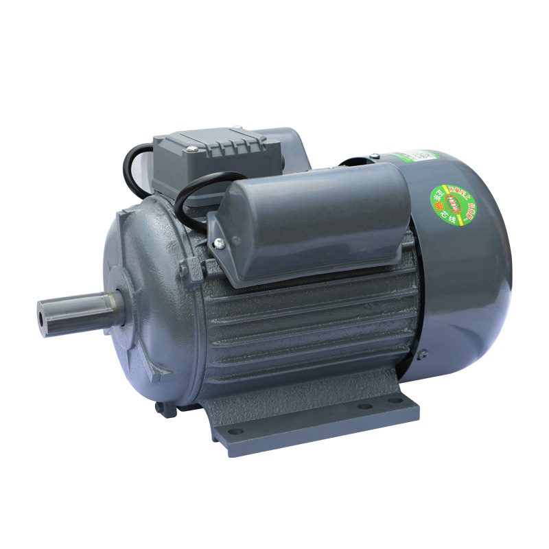 Shanjie single-phase motor, copper wire single-phase motor, three-phase asynchronous motor, 220V - 380V AC horizontal type Specification drawing
