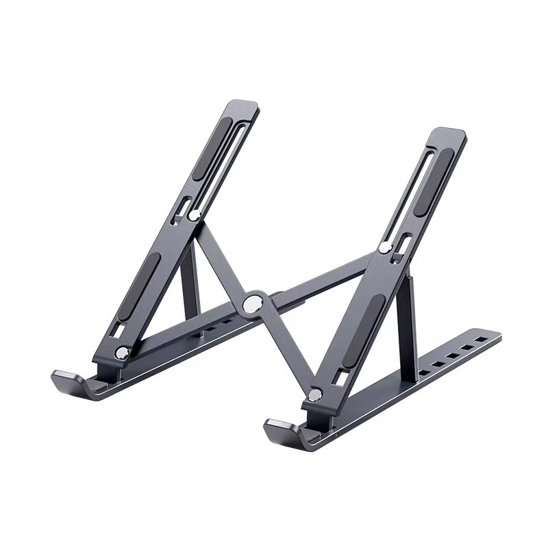 N3 notebook computer stand aluminum alloy folding laptop desktop height-increasing heat dissipation flat plate support stand Item Picture
