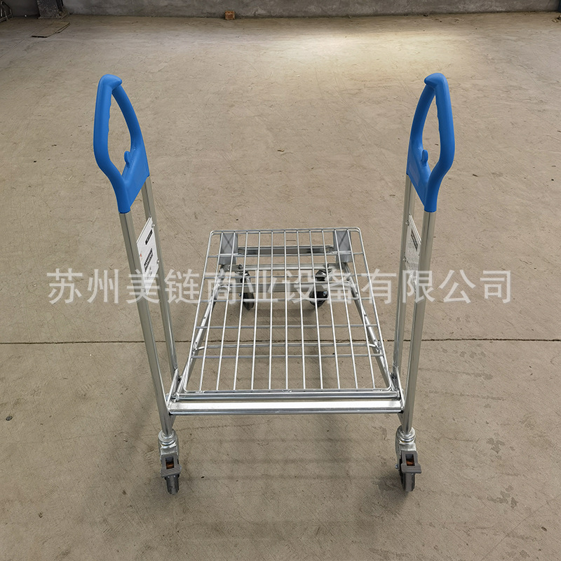 Wholesale supply of building materials sorting trucks for supermarkets and warehouses. Four-wheel sorting trucks and logistics picking trucks with a load capacity of 300kg Specification drawing