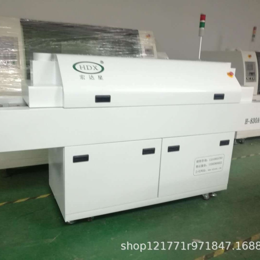 Supply small eight-zone reflow soldering, up and down four, elevator source factory for chip removal and PCB board mounting details Picture