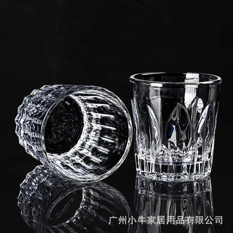 Classical beer mugs for bars, KTV spirits and ice glass cups, thick-bottomed special whisky glass cups, one-sipped cups details Picture