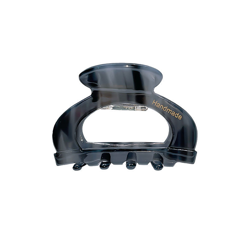 High-end acetate hairpin for women 2023 new style, small hairpin at the back of the head, shark clip, semi-tied hair accessory Application Scenario