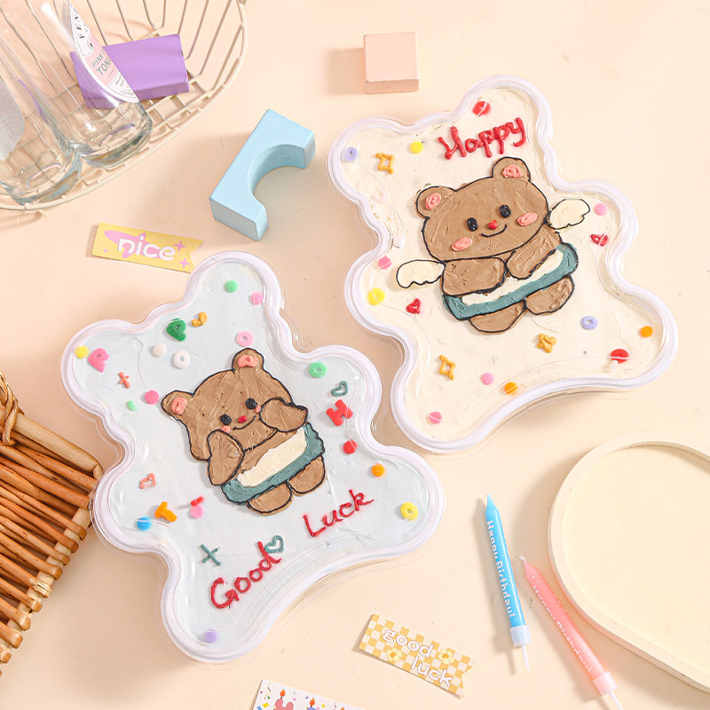 Hand-painted cake boxes for Children's Day on June 1st, popular creative decorations, mousse cake baking boxes, snack and dessert packaging boxes details Picture
